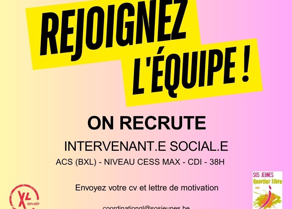 ON RECRUTE à l’ANTENNE Quartier Libre